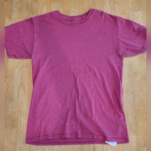 EUC Athletic Works unisex red tee shirt